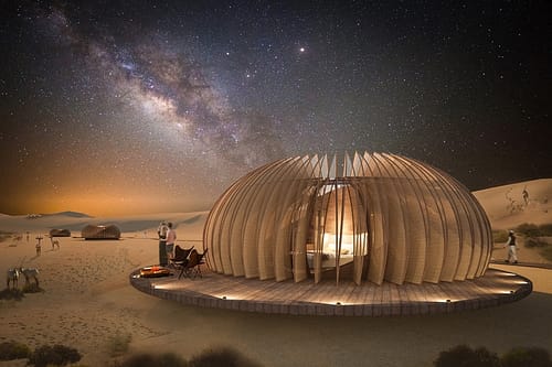Stunning desert hotel project in Abu Dhabi revealed